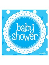 Baby Shower Blue Napkin 16pk