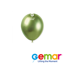 Gemar Shiny Kiwi Green 5" Latex Balloons 50pk