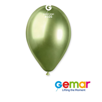 Gemar Shiny Kiwi Green 13" Latex Balloons 50pk