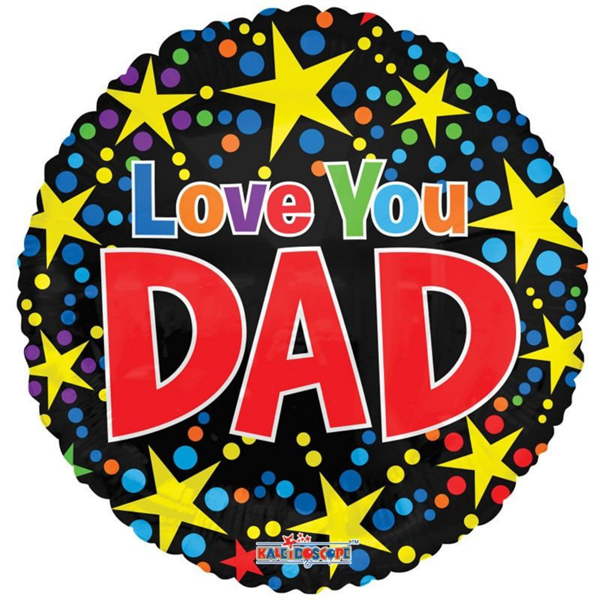 Love You Dad 18 Foil Balloon
